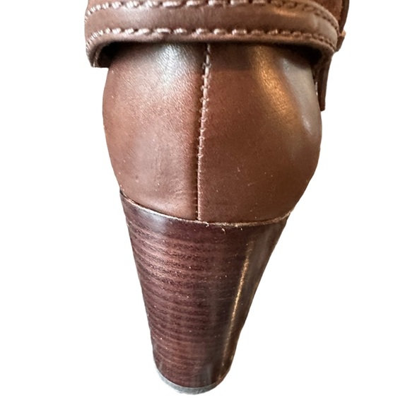 Michael Kors Chocolate Suede and Leather Ankle Boots - Picture 6 of 10